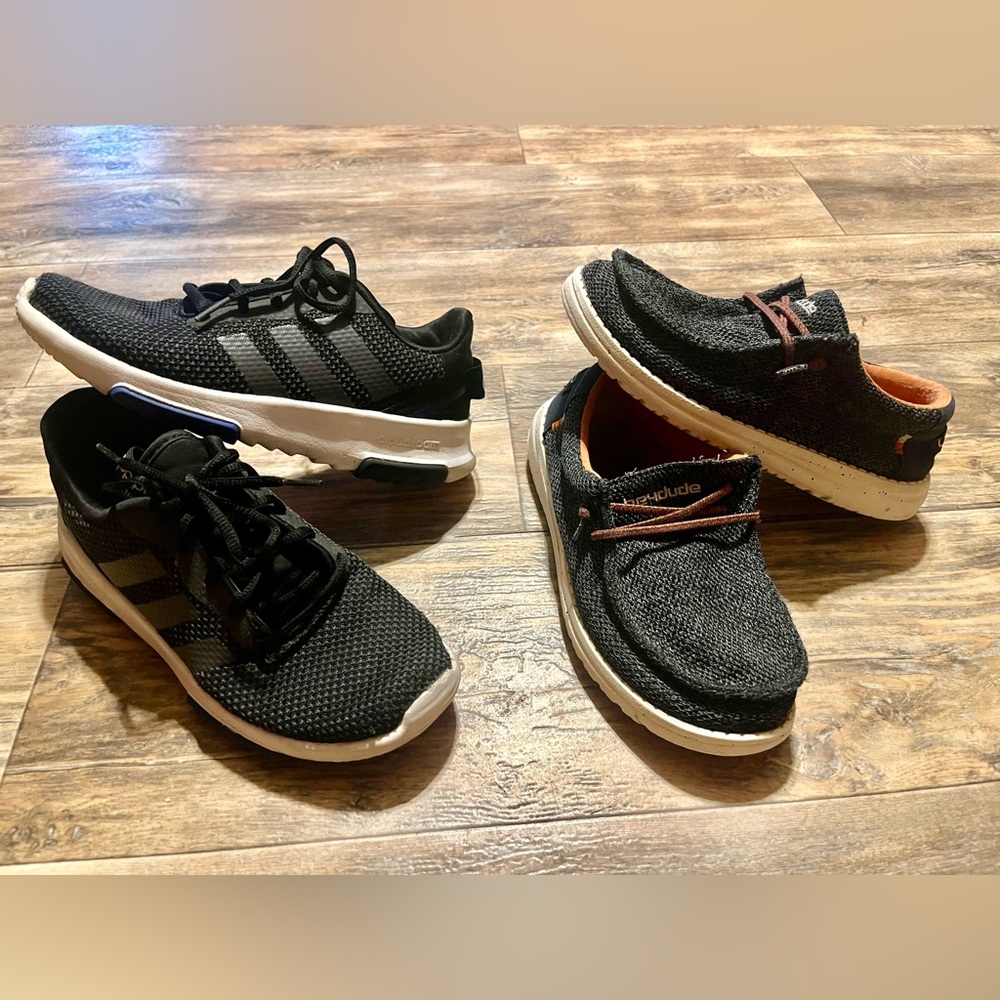 Adidas and Hey Dude bundle!